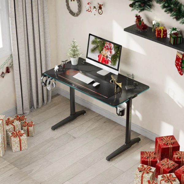 Eureka Ergonomic® ERK-GIP-44B-V1 -Gaming Γραφείο  76,5 * 60 * 112 cm