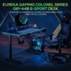 Eureka Ergonomic® ERK-GIP-44B-V1 -Gaming Γραφείο  76,5 * 60 * 112 cm