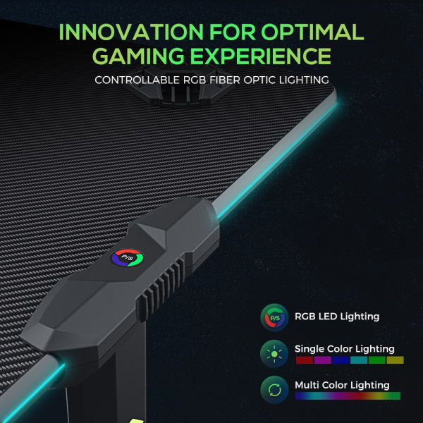 Eureka Ergonomic® ERK-GIP-44B-V1 -Gaming Γραφείο  76,5 * 60 * 112 cm