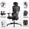 Eureka Ergonomic® ERK-GC06-R - Gaming Καρέκλα