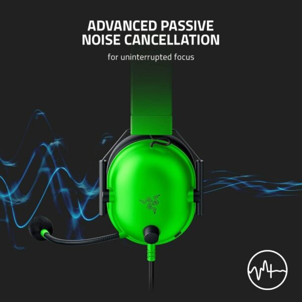 Razer BLACKSHARK V2 X GREEN Gaming Headset – 7.1 – PC/PS4/PS5