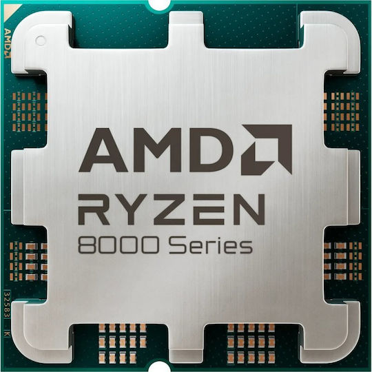AMD Ryzen 5 8400F 4.2GHz Επεξεργαστής 6 Πυρήνων για Socket AM5 σε Κουτί με Ψύκτρα (T)