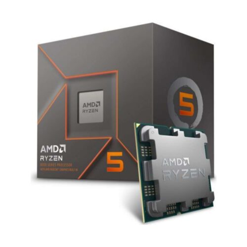 AMD Ryzen 5 8400F 4.2GHz Επεξεργαστής 6 Πυρήνων για Socket AM5 σε Κουτί με Ψύκτρα (T)