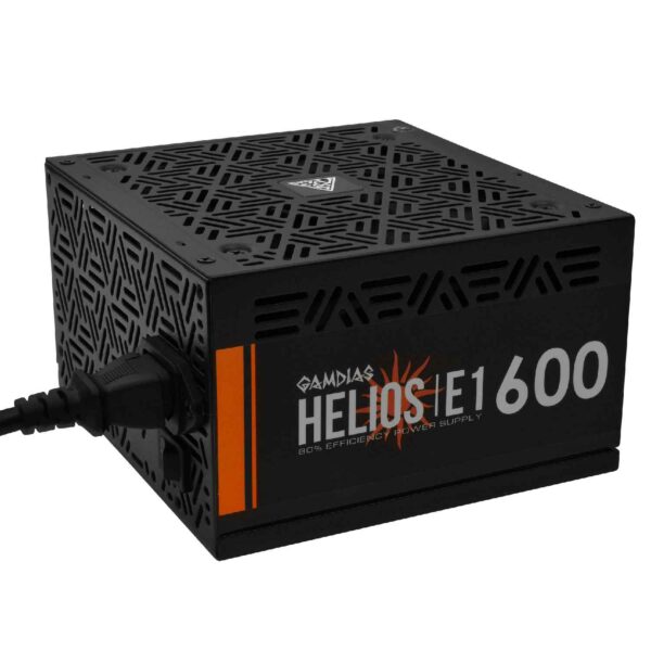 Gamdias Helios E1-600 600W Μαύρο Τροφοδοτικό Υπολογιστή Full Wired (GAMDIAS-HELIOS-E1-600)