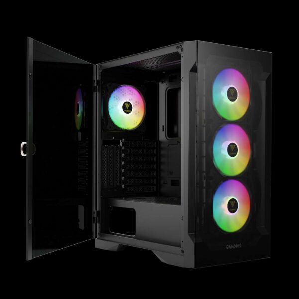Vortex Series Gaming PC ( Ryzen 7 5700 / RTX 5060 8GB / 16GB DDR4 / 1TB NVMe / No OS )