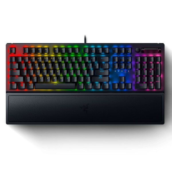 Razer BLACKWIDOW V3 – Mechanical Keyboard (Green Switch) – Wrist Rest – GR Layout