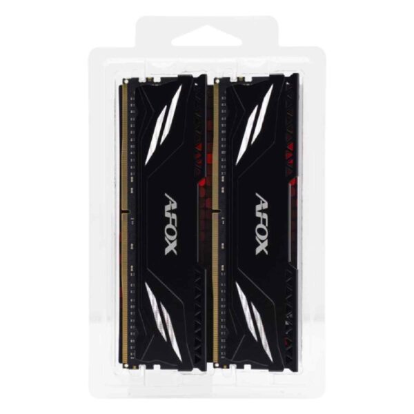 AFOX Gaming DDR4 32GB (2x16GB) 3200MHz CL16 XMP2 Black – Μνήμη RAM για Desktop