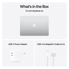 Apple MacBook Air 15.3" 256GB/16GB | M4 10-core CPU/10-core GPU | GR Keyb | Silver