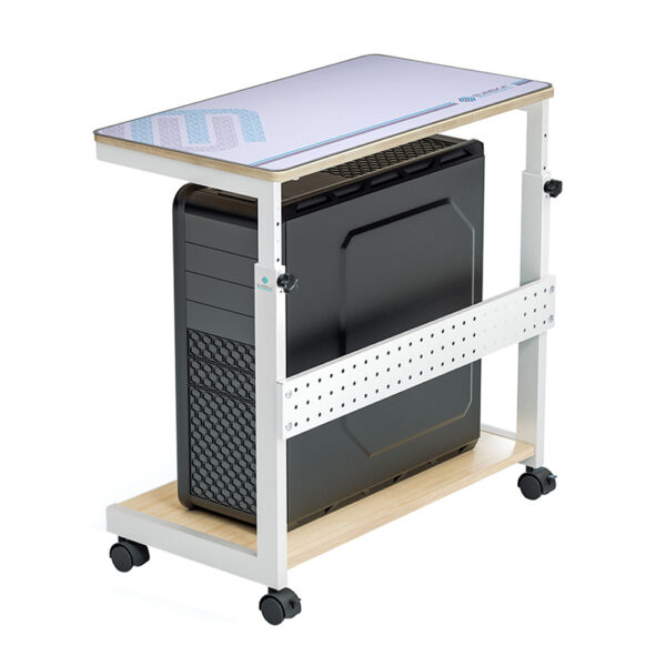 Βάση Μονάδας Η/Υ ΛΕΥΚΗ - Eureka Ergonomic® ARCH-MW-EU 64x30x58-73cm