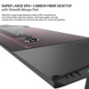 Eureka Ergonomic® ERK-GIP-55B-V2 Gaming Γραφείο  148x60x79.5cm6