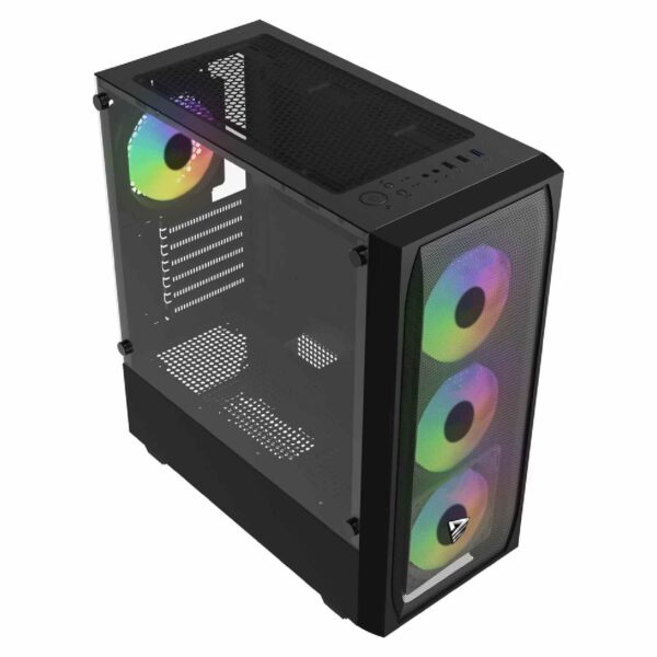 CORE Series G-Flow Gaming PC – AMD Ryzen 5 4500 / 16GB DDR4 / RX 580 8GB / 512GB SSD / (No OS)