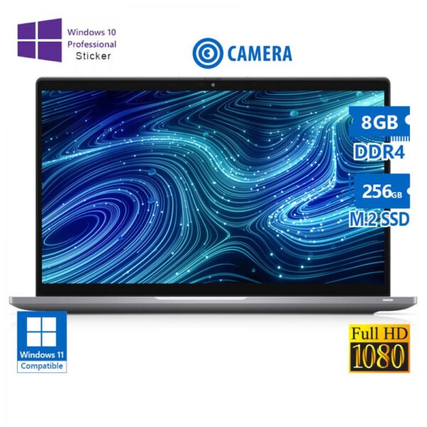 REFURBISHED Dell Latitude 7420 Silver i5-1145G7/14``FHD/8GB DDR4/256GB M.2 SSD/Camera/Grade A/Windows 11 (F)