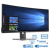 REFURBISHED Monitor UltraSharp U3417W Curved/Dell/34``UW-QHD/3440x1440/Black/w/Speakers/DP & mini DP & 2xHD