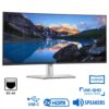 REFURBISHED Monitor UltraSharp U3821DW Curved/Dell/38”UW-QHD/3840x1600/Silver/Black/w/Speakers/DP & 2xHDMI