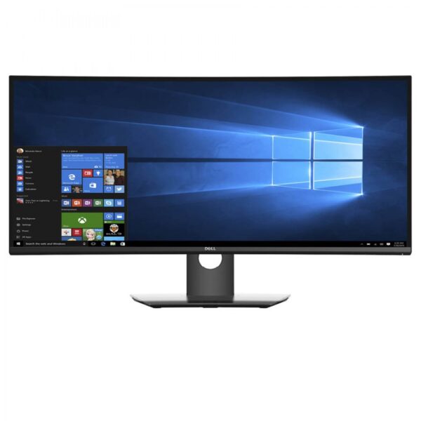 REFURBISHED Monitor UltraSharp U3417W Curved/Dell/34``UW-QHD/3440x1440/Black/w/Speakers/DP & mini DP & 2xHD