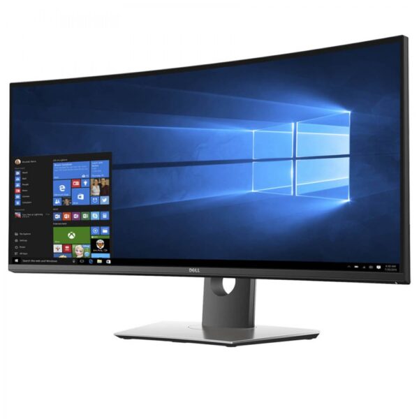 REFURBISHED Monitor UltraSharp U3417W Curved/Dell/34``UW-QHD/3440x1440/Black/w/Speakers/DP & mini DP & 2xHD