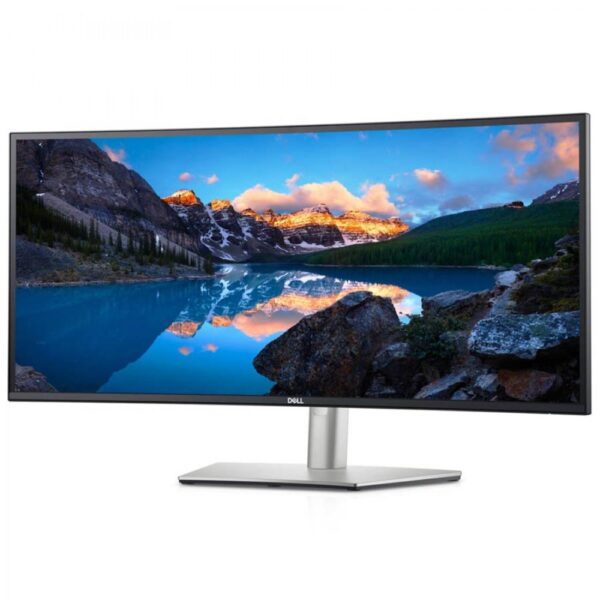 REFURBISHED Monitor UltraSharp U3421WE Curved/Dell/34”UW-QHD 60Hz/3440x1440/Silver/Black/w/Speakers/DP & 2x