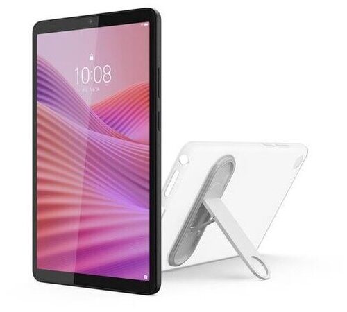 LENOVO Tablet Tab One 8.7'' HD/MediaTek Helio G85/4GB/128GB/Arm Mali-G52 MC2 Graphics/Android 14/Clear Case/2Y CAR/Luna Grey