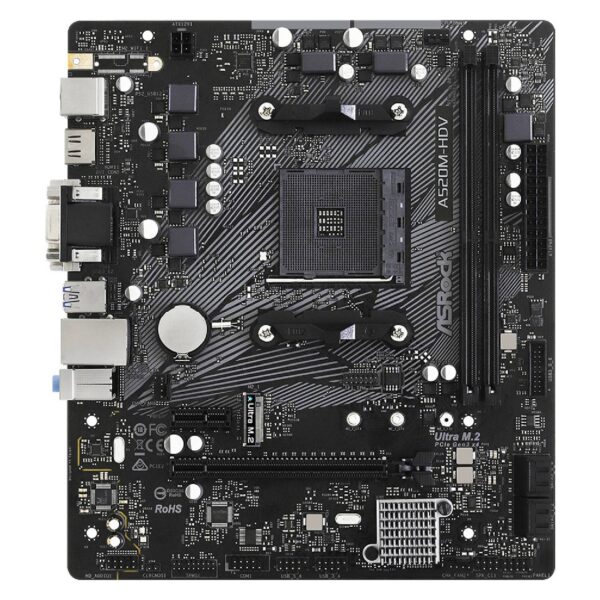 ASRock A520M-HDV Motherboard Micro ATX με AMD AM4 Socket (T)
