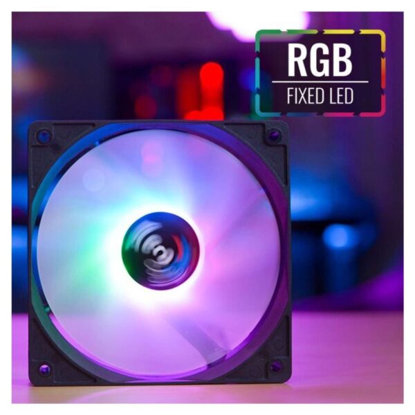 AeroCool Fan 120 mm – Frost 12 PWM – Fixed RGB με Σύνδεση 4-Pin PWM (T)