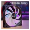 AeroCool Fan 120 mm – Frost 12 PWM – Fixed RGB με Σύνδεση 4-Pin PWM (T)