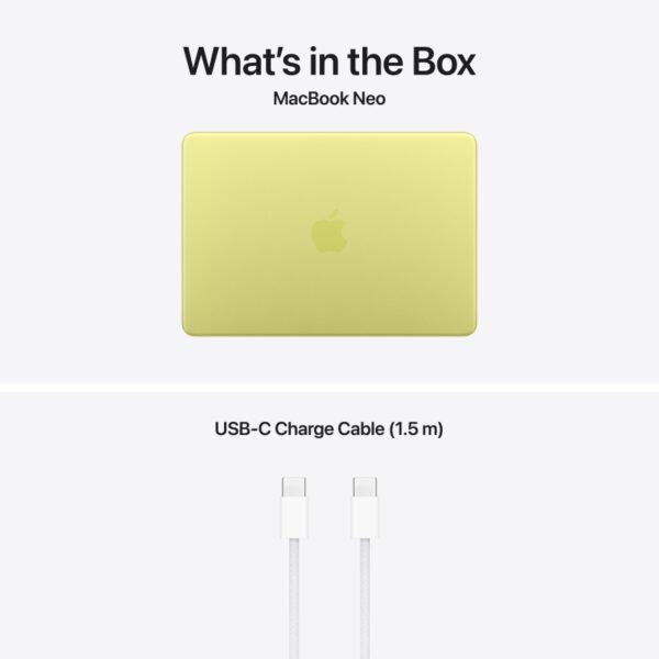Apple MacBook Neo 13.0" 256GB/8GB | A18 Pro chip 6‑core CPU/5‑core GPU | GR Keyb | Citrus