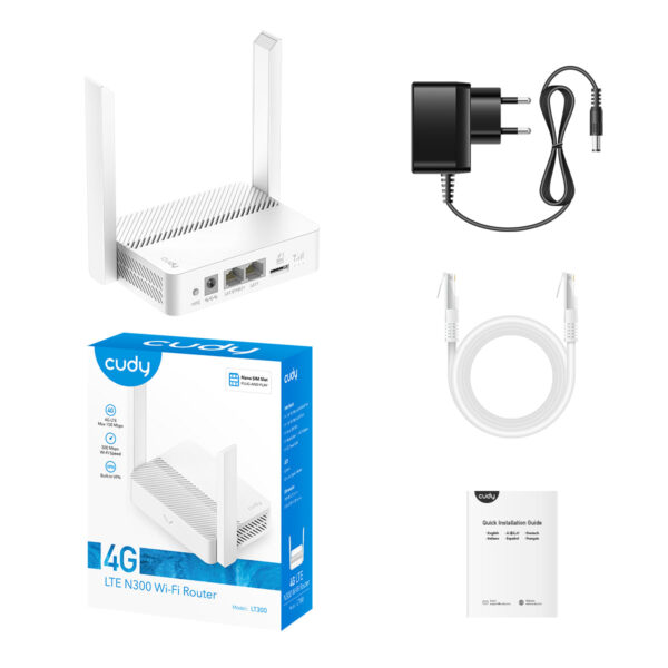CUDY 4G Router LT300 N300 (ΟΚ)