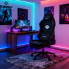 Eureka Ergonomic® ERK-GC09-B-GR Gaming Καρέκλα