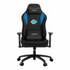 Eureka Ergonomic® ERK-GC09-BU-GR Μαύρο & Μπλε Gaming Καρέκλα