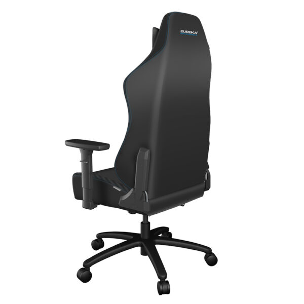 Eureka Ergonomic® ERK-GC09-BU-GR Μαύρο & Μπλε Gaming Καρέκλα