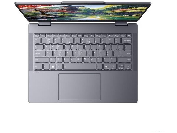 LENOVO Laptop IdeaPad 5 2-in-1 14IAL10 14'' WUXGA OLED/Ultra7-255H/24GB/1TB/Intel Arc Graphics/Win 11 Home S/2Y CAR/Luna Grey