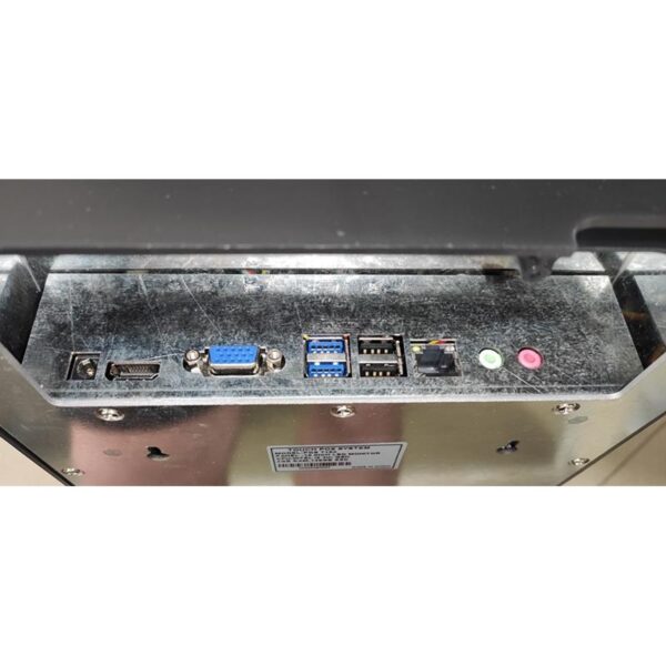 NG USED ALL IN ONE POS TERMINAL, 15in, i5 5350U, 4GB, 128GB M.2 SATA, WIN10 PRO, ΜΑΥΡΟ.