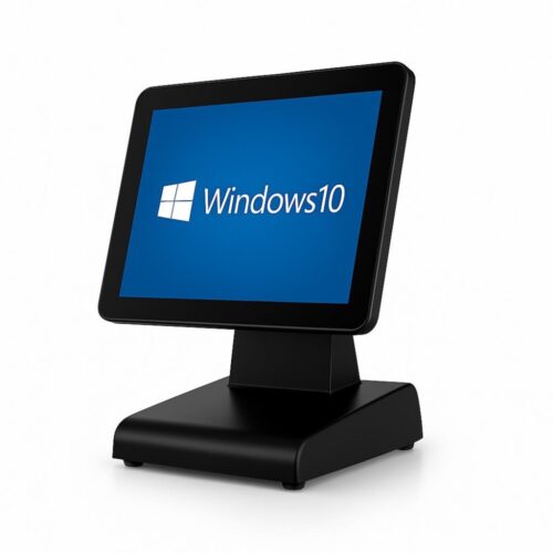 NG USED ALL IN ONE POS TERMINAL, 15in, i5 5350U, 4GB, 128GB M.2 SATA, WIN10 PRO, ΜΑΥΡΟ.