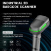 NG BAR-2407 ΕΝΣΥΡΜΑΤΟ BARCODE SCANNER, 2D, USB, ΜΕ ΒΑΣΗ