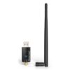 POWERTECH ασύρματος USB αντάπτορας δικτύου PT-1386, 900Mbps WiFi 6, Bluetooth 5.3