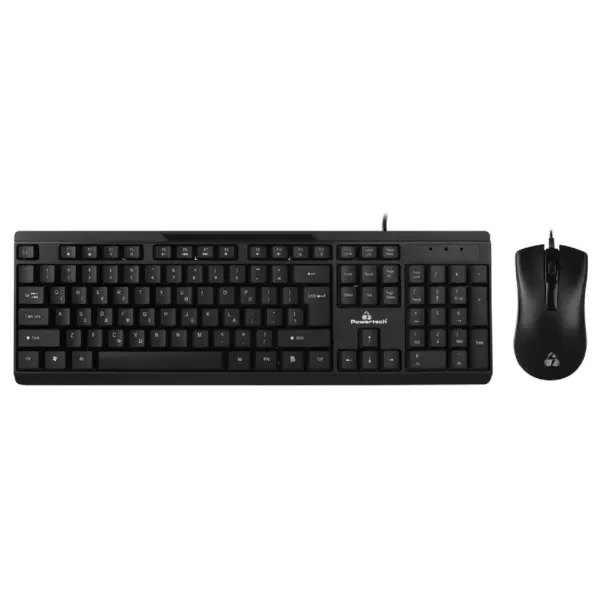 Powertech PT-1068 Σετ Πληκτρολόγιο & Ποντίκι Ελληνικό