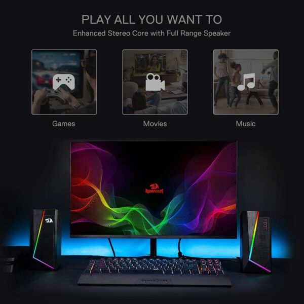 Gaming Ηχεία - Redragon Anvil GS520 RGB