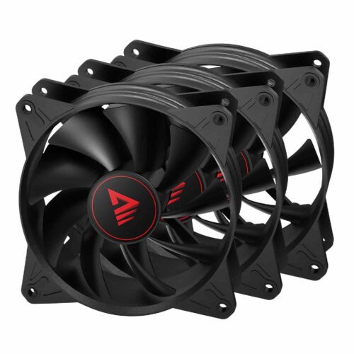 SAVIO BLADE X1 FAN SET (3x120mm) 4-Pin PWM – Σετ Ανεμιστήρων Ψύξης Gaming με Χαμηλό Θόρυβο (Τ)