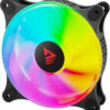 SAVIO FAN-01 4-pack 120mm ARGB fan including controller and remote control (T)