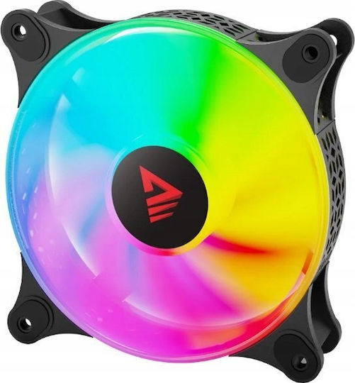 SAVIO FAN-01 4-pack 120mm ARGB fan including controller and remote control (T)