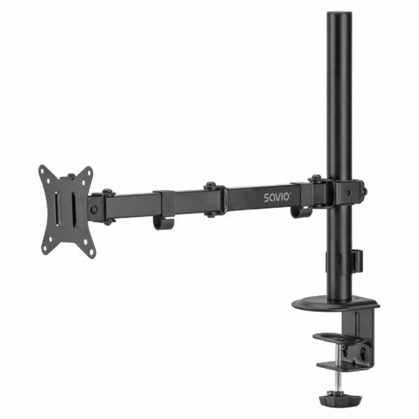 Savio UM-02 Βάση Γραφείου για Οθόνες 17″-32″ έως 9kg – Ρυθμιζόμενη με VESA 75/100