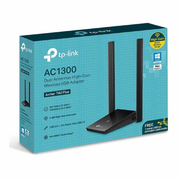 TP-LINK Archer T4U Plus V1 Wireless USB Adapter