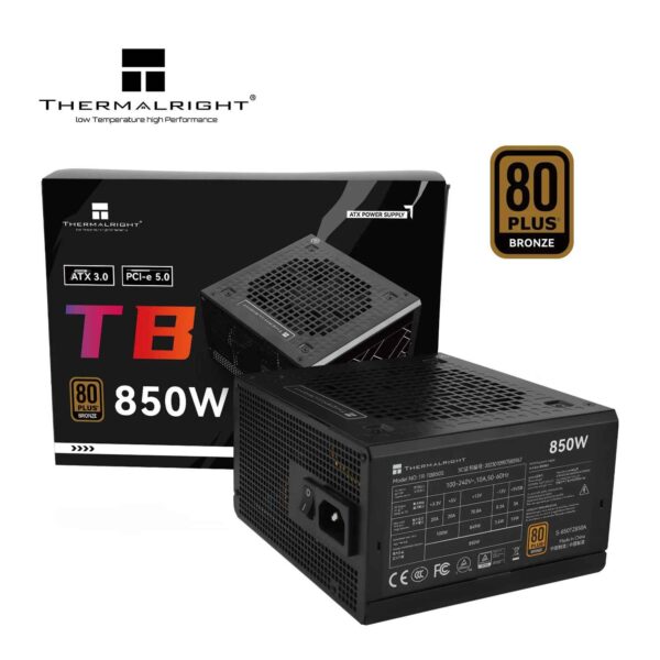 Thermalright TR-TB850S ATX 3.0 850W Τροφοδοτικό 80 Plus Bronze (T)