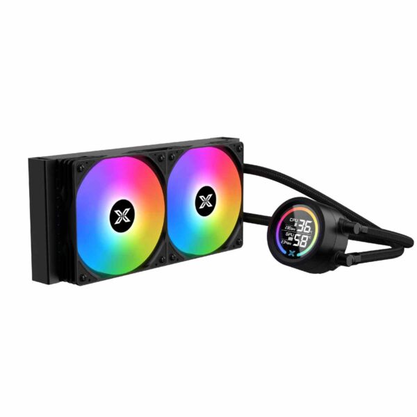 Xigmatek LK 240 Digital Υδρόψυξη A-RGB / LED Display / 2x120mm / Intel LGA 1851 & AMD AM5 (T)