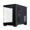 1stPlayer MV6-TP Black mATX Case με Panoramic Tempered Glass & 3 ARGB Fans (T)