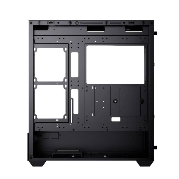 AeroCool P500D Digi-G-BK-v1 Κουτί ATX με Digital Display, USB-C & 3x 120mm A-RGB Fans (Μαύρο) (T)