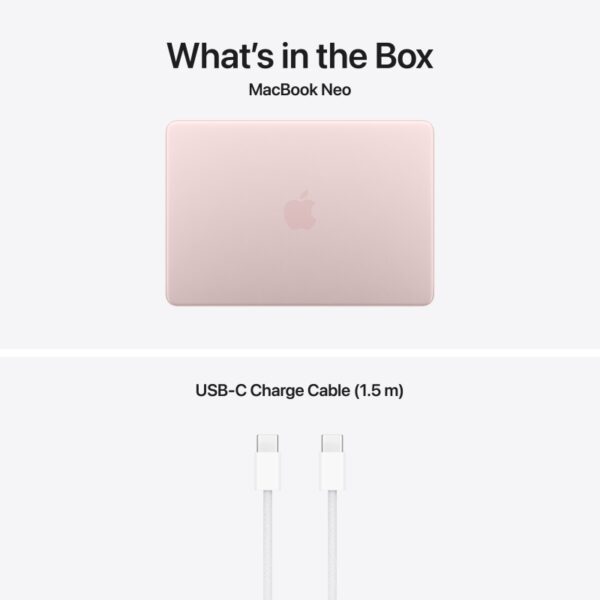 Apple MacBook Neo 13.0" 512GB/8GB | A18 Pro chip 6‑core CPU/5‑core GPU | GR Keyb Touch ID | Blush