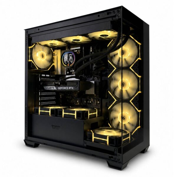 Arcane Series Gaming PC Ryzen 5 9600 / Radeon RX 9060 XT 16GB / 32GB DDR5 / 1TB NVMe / Windows 11 με Υδρόψυξη (T)