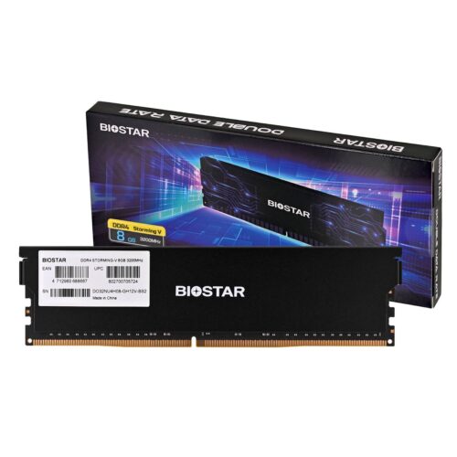 Biostar DDR4 8GB Storming V 3200MHz CL16 UDIMM DX32NU4H08 (T)