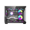 Darkflash B275 PRO Black ARGB Case mATX με 6x Infinity Mirror Fans (T)